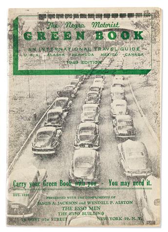 (CIVIL RIGHTS.) Victor H. Green, editor. The Negro Motorist Green Book.